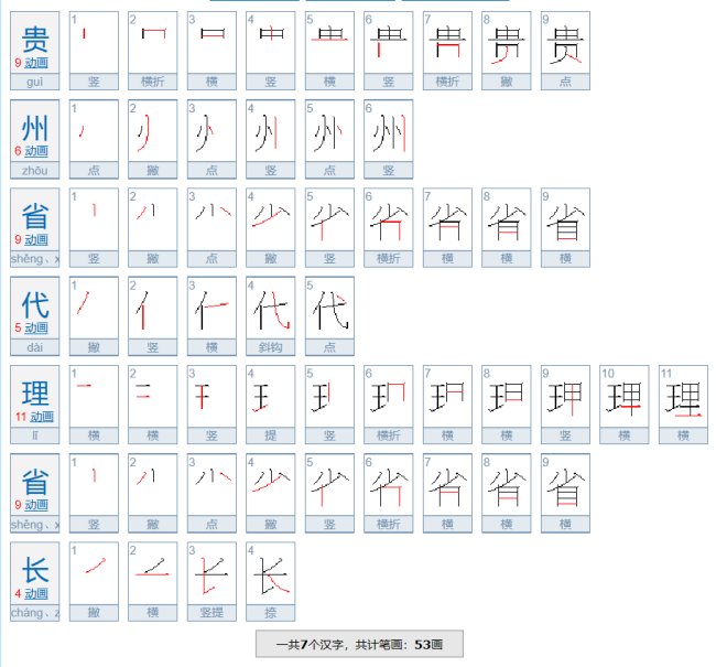 贵州省代理省长拼音怎么读