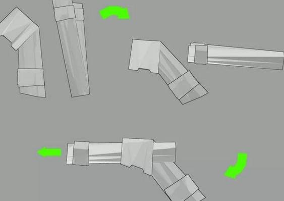 用纸折成一个可以射子弹的步枪的方法?