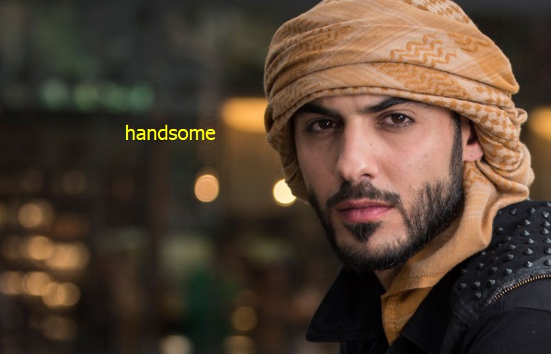 handsome是什么意思?