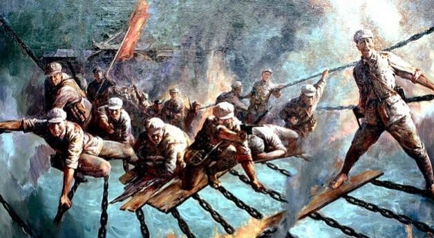 飞夺泸定桥的故事(200字左右)