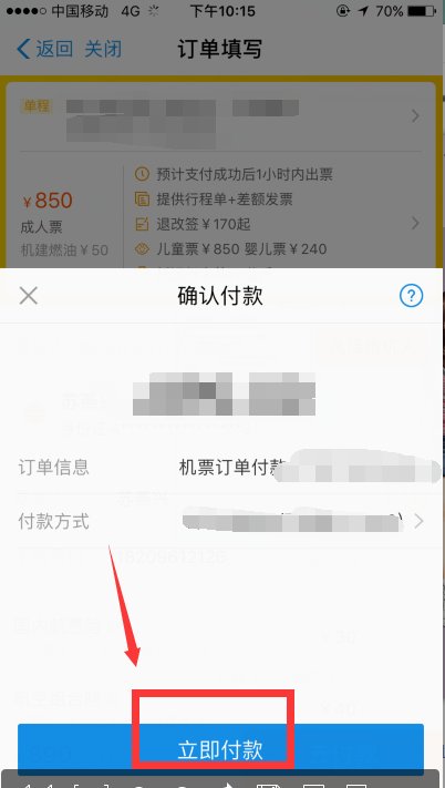 在支付宝上买的飞机票怎么取啊