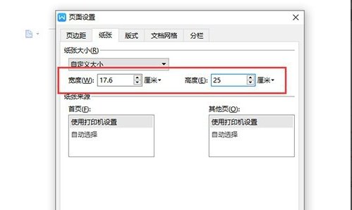 计算机二级Ms Office 2010纸张让调大小B5,我的电脑上没有这个选项