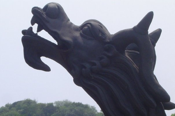 06年真龙吃人的照片在网络上流传的沸沸扬扬,真的有龙吗?