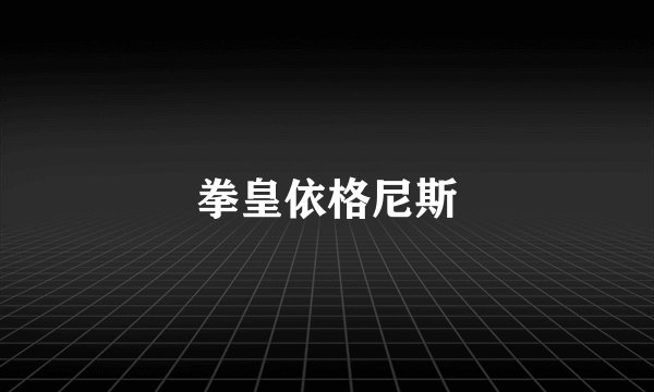 拳皇依格尼斯
