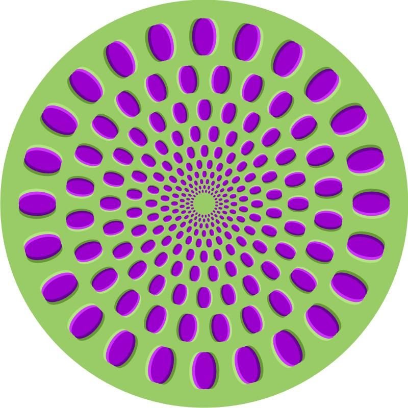 有没有类似这种很奇幻的图片。就是有视觉错觉的。这个图片是贝茨恢复视力法的？我看的眼睛快瞎了。