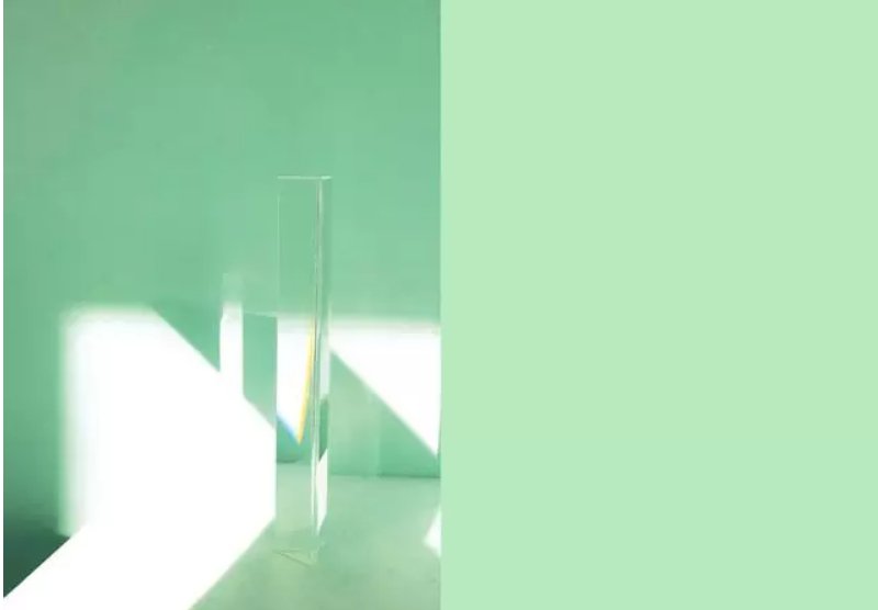 薄荷绿是蓝色的还是绿色的？？