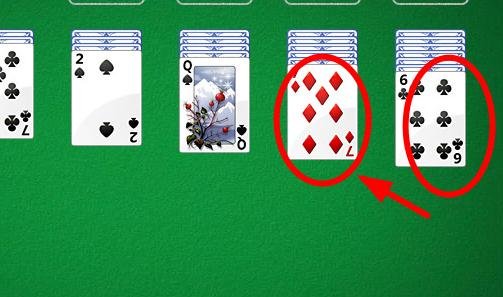 电脑上的游戏“纸牌”怎么玩？