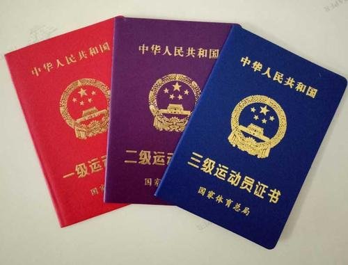 国家三级运动员证有什么用