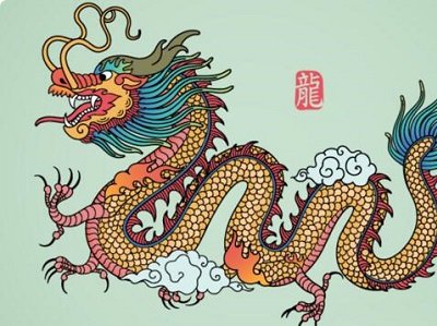 带龙的祝福成语