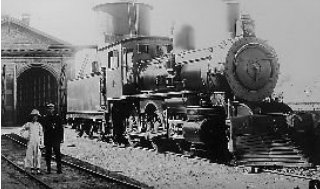 中国近代第一条铁路是（     ）