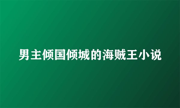 男主倾国倾城的海贼王小说