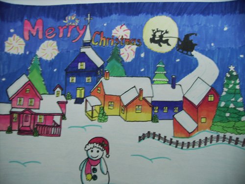 小学生画画图片