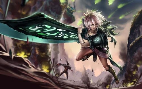 锐雯的那句台词“断剑重铸之日的下一句