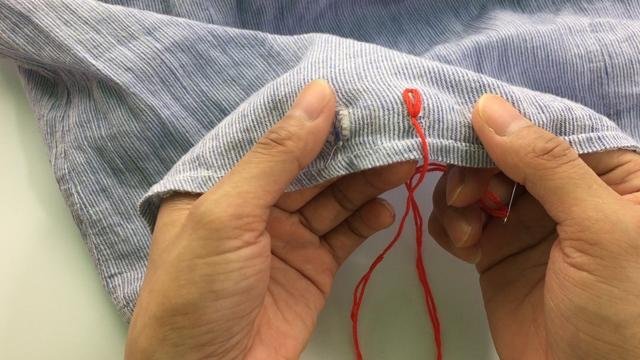 衣服破洞修补针法图解 衣服破洞怎么缝看不出来？