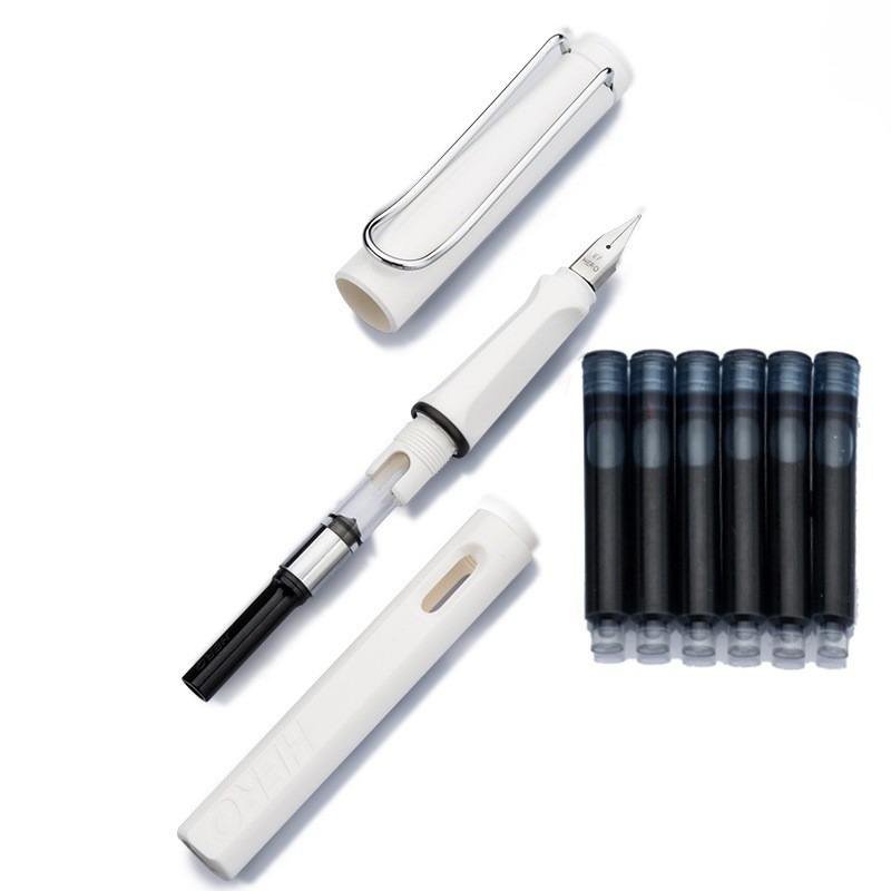 带墨囊的钢笔怎么用啊