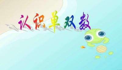 怎样教孩子学习单双数