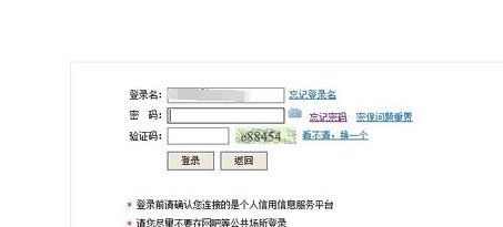 网上怎么查询个人征信