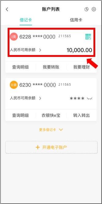 农业银行开户行怎么发短信查询