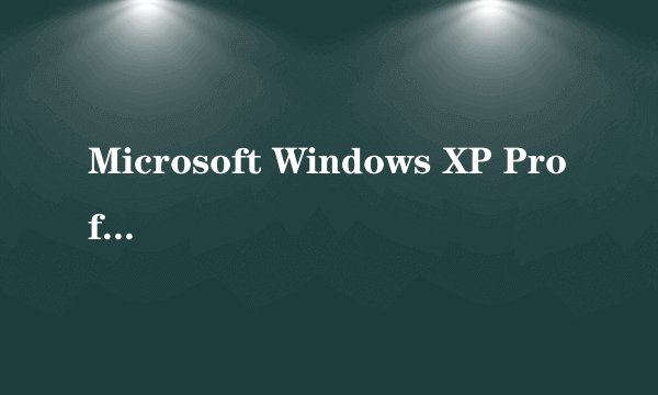 Microsoft Windows XP Professional 版本2002 Service Pack3 都是什么意思？要详细点的。谢谢！