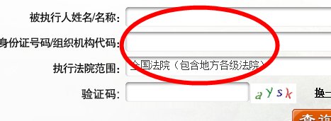 法院被执行人查询