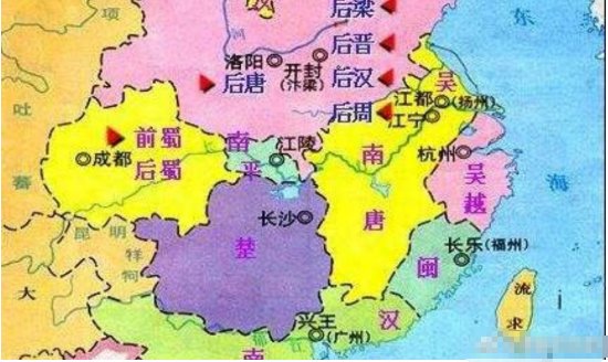 “隋唐五代”时期的那个“五代”具体指？