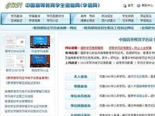 在中国高等教育学生信息网中，查询学历认证，有个证书编号，另外还有个报告编号是什么？
