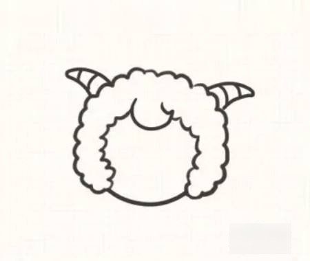 少年喜羊羊怎么画