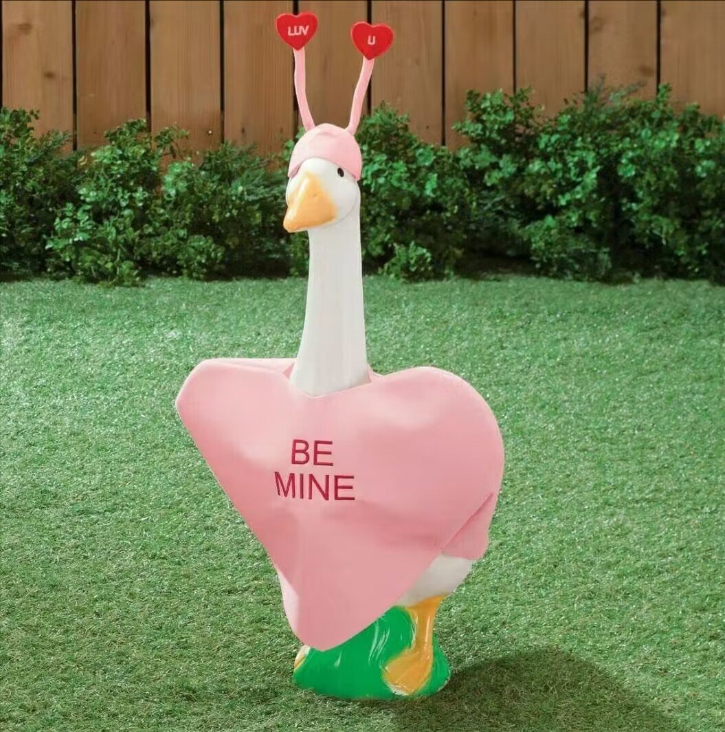 男朋友叫我呆头鹅什么意思？