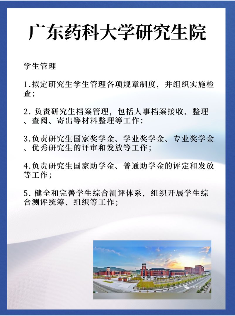 广东药科大学研究生院