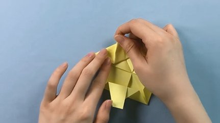 金钱龟折纸实拍教程