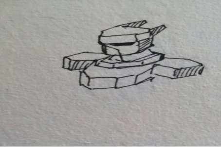 机器火柴人怎么画