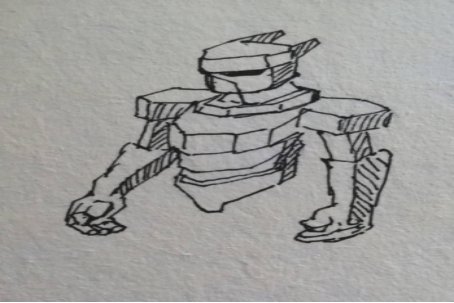 机器火柴人怎么画