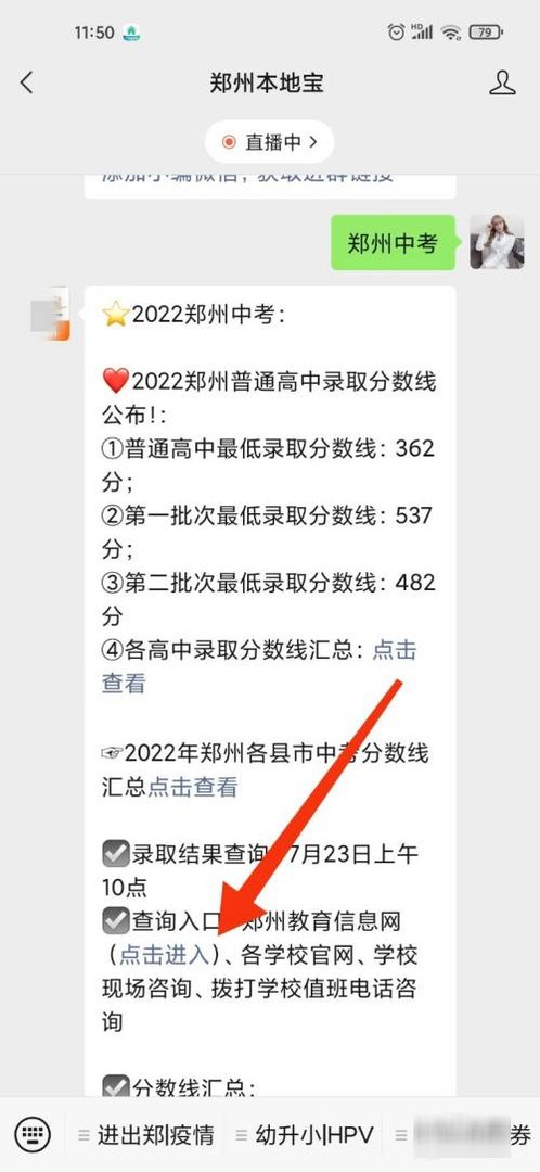 河南省中招怎么查成绩
