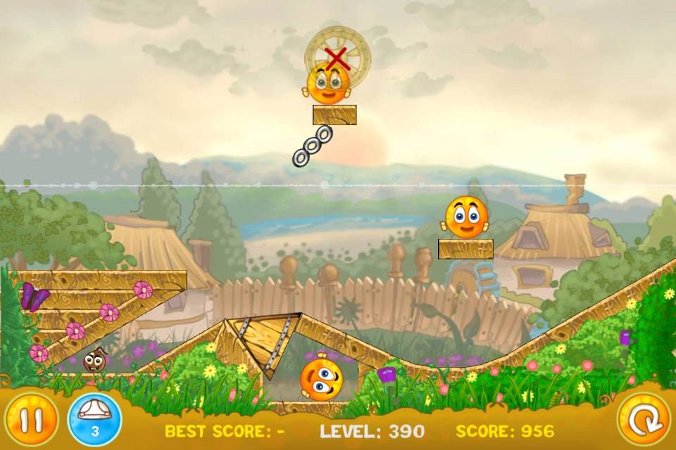 IPhone 保护橙子390关怎么过？？？