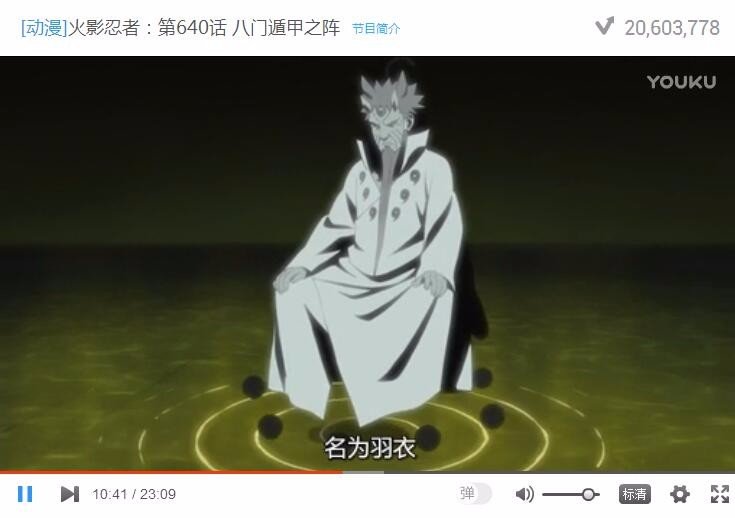 火影忍者鸣人六道仙人是多少集