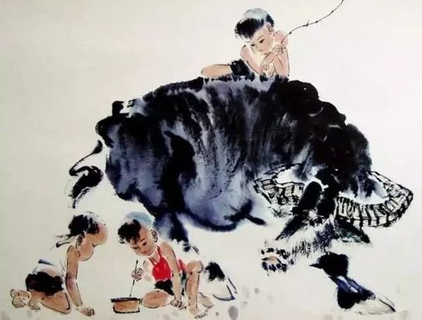 村落晚晴天，桃花映水鲜。是什么意思？