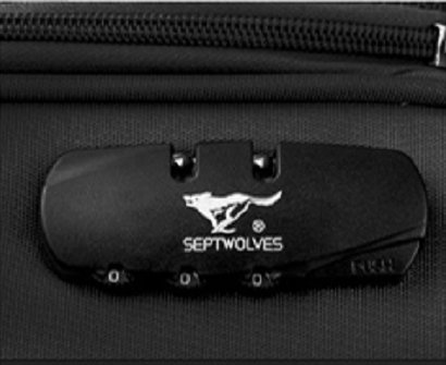 七匹狼拉杆箱密码怎样开？