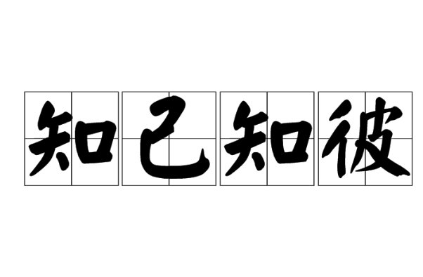 知己知彼是什么意思