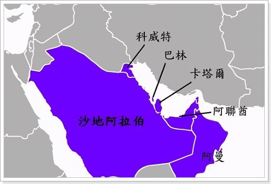 海湾7国是哪些国家