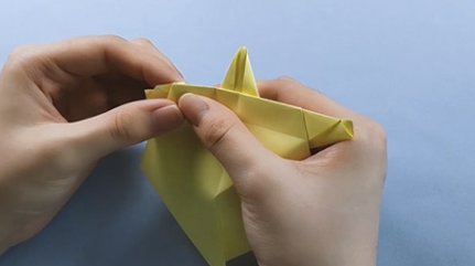 金钱龟折纸实拍教程