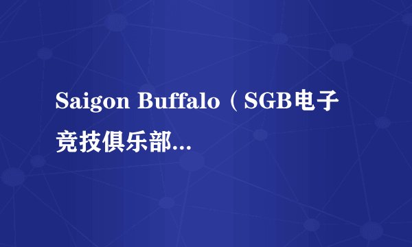 Saigon Buffalo（SGB电子竞技俱乐部）-英雄联盟战队