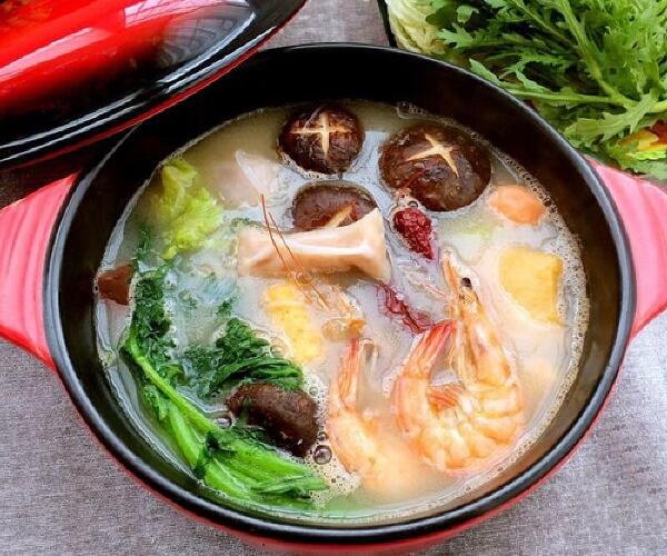 固始鹅块火锅的做法,