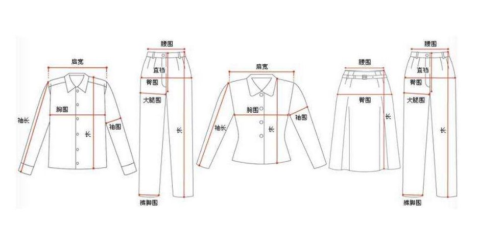运动服上的号码是怎么规定的？如L，XL，XXL