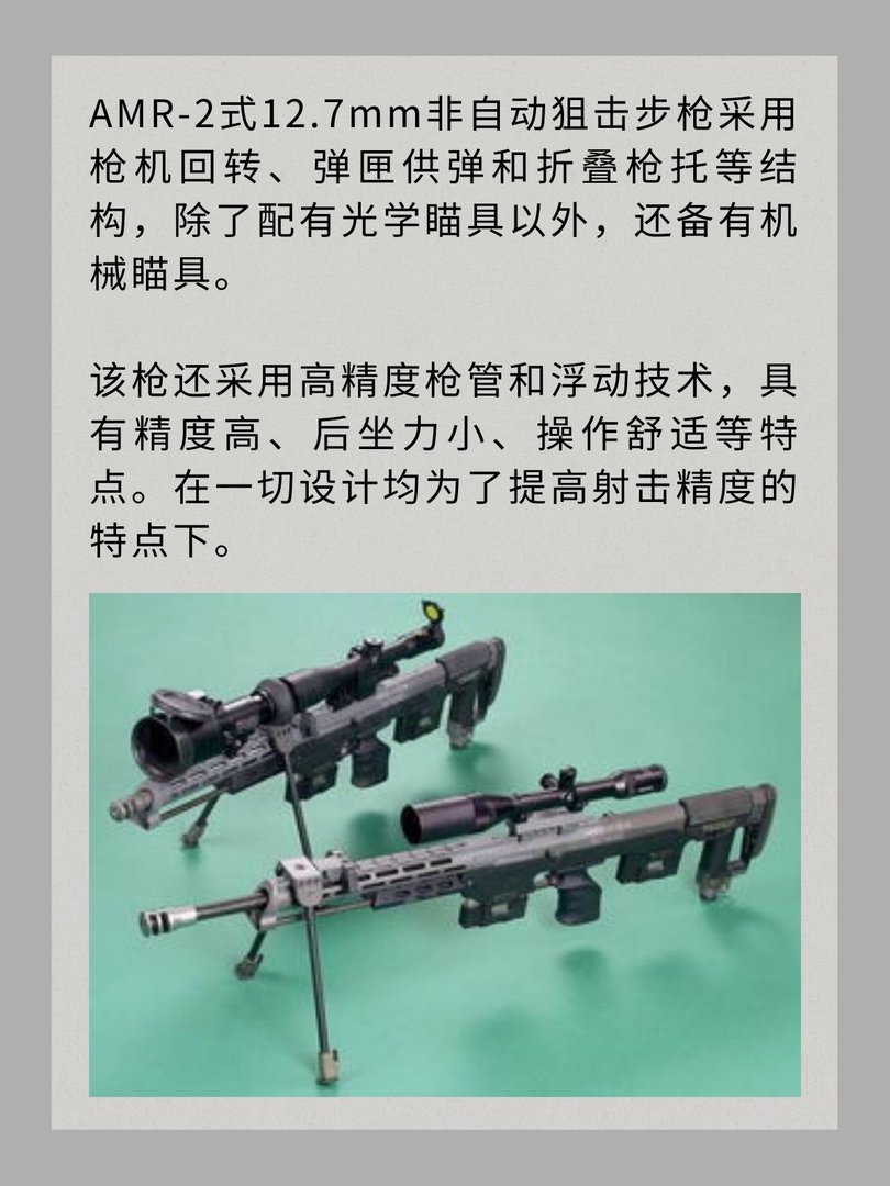 我国ARM-2狙击步枪