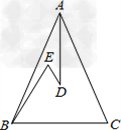 如图所示，在△ABC中，AB=AC，D、E是△ABC内两点，AD平分∠BAC．∠EBC=∠E=60°，若BE=6，DE=2，则BC的长
