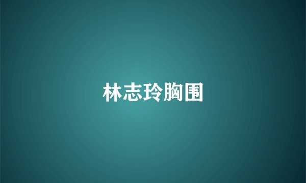 林志玲胸围