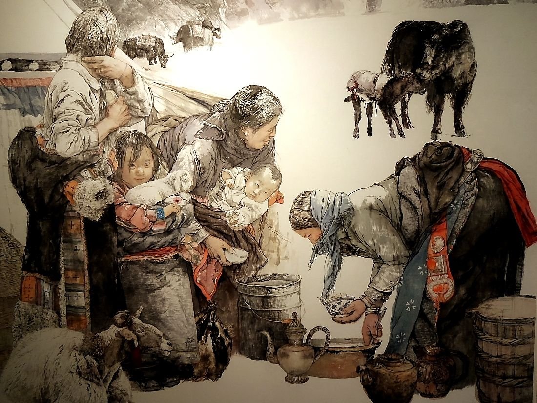 为什么“裸体”艺术在国画中少有，在油画作品中却很常见？