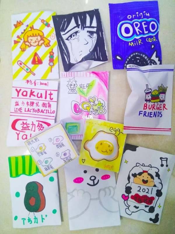 奶茶盲袋笔怎么做