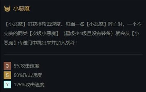 云顶之弈小恶魔羁绊效果一览