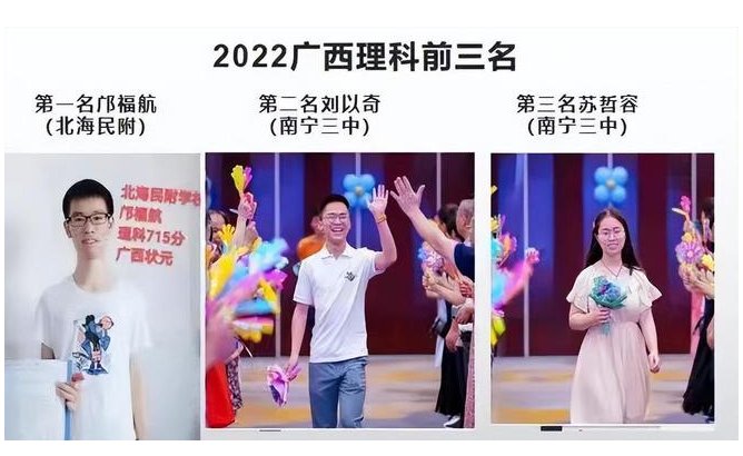 谁是2022年广西高考状元？